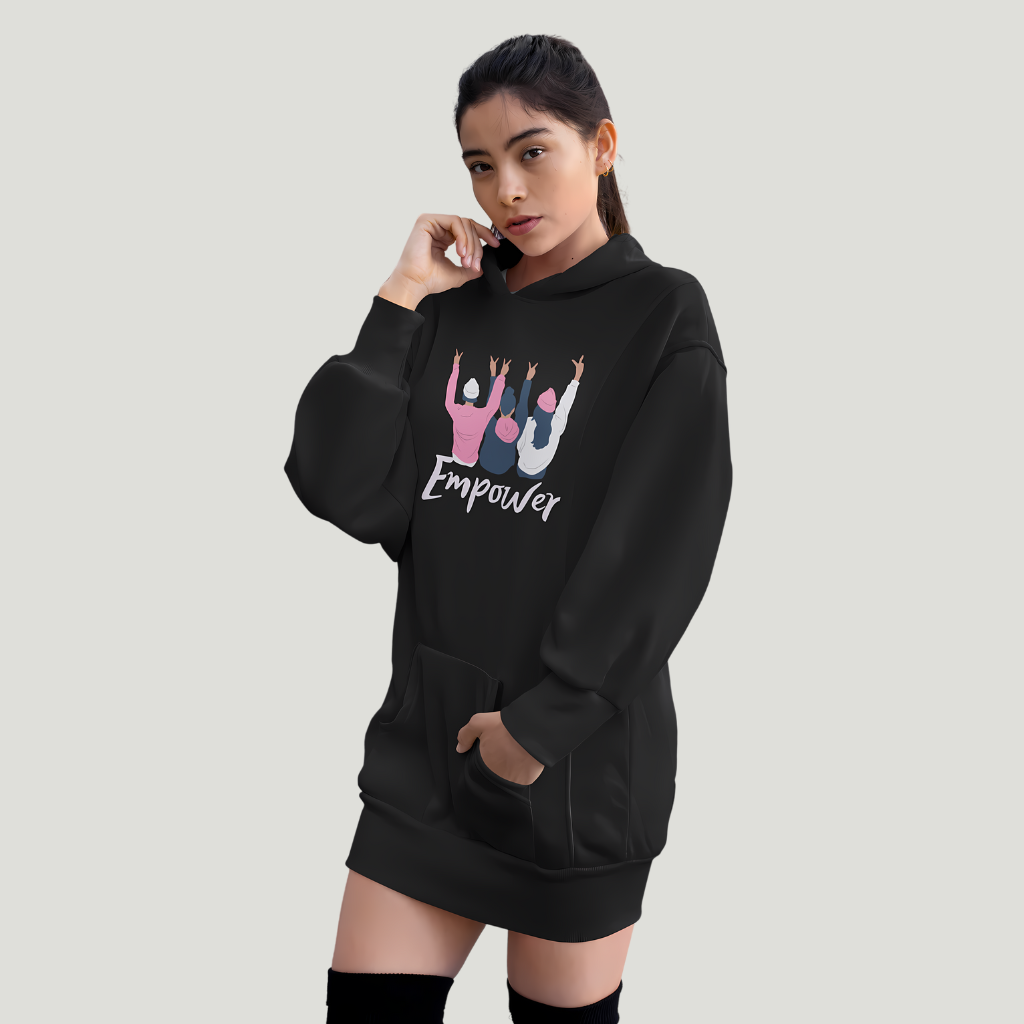 Empower Hoodie Dress